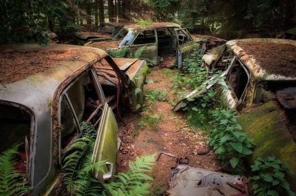 Заброшенные места в фотографиях Винсента Янсена Заброшенные места в фотографиях Винсента Янсена