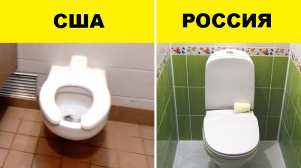 Почему у америкацев нет ершиков для чистки унитаза Почему у америкацев нет ершиков для чистки унитаза
