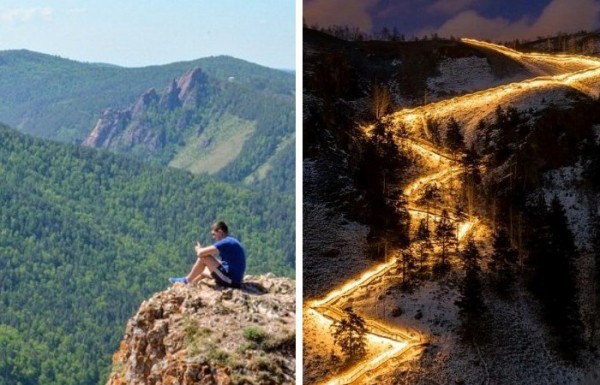 Где находится самая длинная лестница в России и куда она ведёт: Торгашинский хребет Где находится самая длинная лестница в России и куда она ведёт: Торгашинский хребет