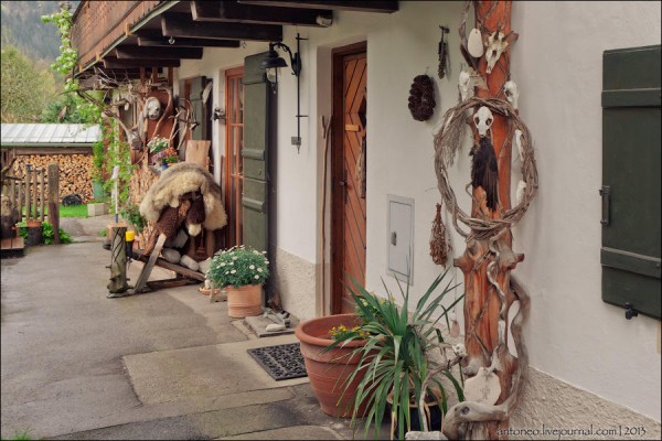 Как выглядит расписная альпийская деревушка Как выглядит расписная альпийская деревушка