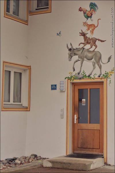 Как выглядит расписная альпийская деревушка Как выглядит расписная альпийская деревушка