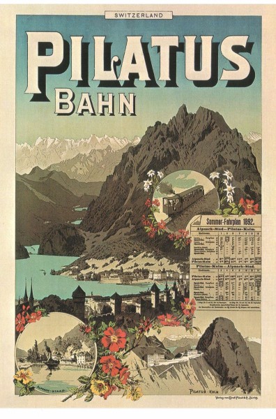 Пилатусбан — самая крутая железная дорога в мире Пилатусбан — самая крутая железная дорога в мире