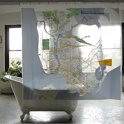 Необычные шторки для душа (25 фото)