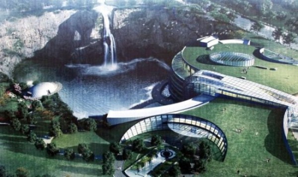 19-этажный отель в карьере Шанхая (8 фото) 19-этажный отель в карьере Шанхая (8 фото)