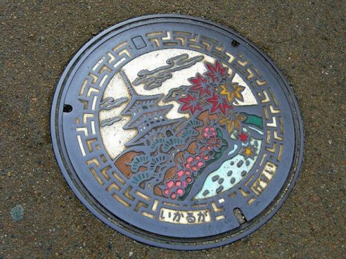 Японские канализационные люки (28 фото) Японские канализационные люки (28 фото)