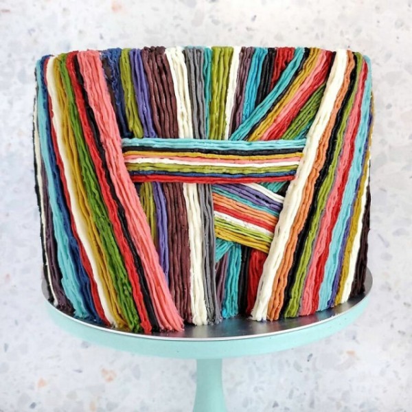 "Вязаные" торты Лорен Водницки (29 фото) "Вязаные" торты Лорен Водницки (29 фото)