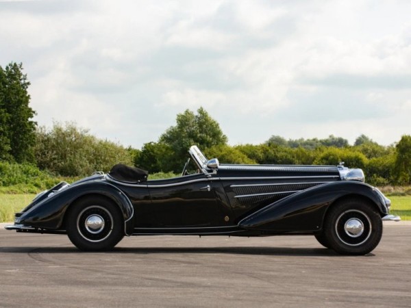 Единственный сохранившийся довоенный родстер Horch 855 1939 года Единственный сохранившийся довоенный родстер Horch 855 1939 года