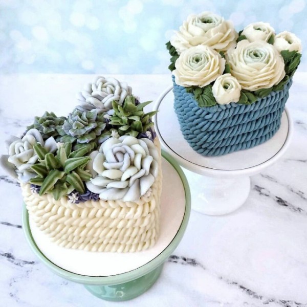 "Вязаные" торты Лорен Водницки (29 фото) "Вязаные" торты Лорен Водницки (29 фото)