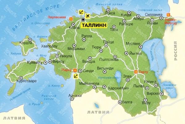 Интересные факты об Эстонии Интересные факты об Эстонии