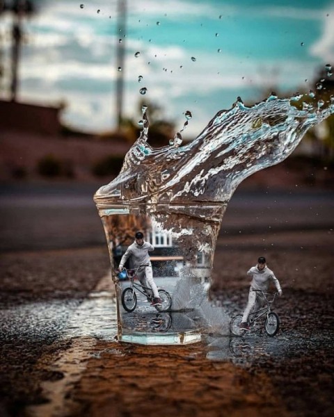 Удивительные фотоманипуляции Мануэля Беррио Удивительные фотоманипуляции Мануэля Беррио