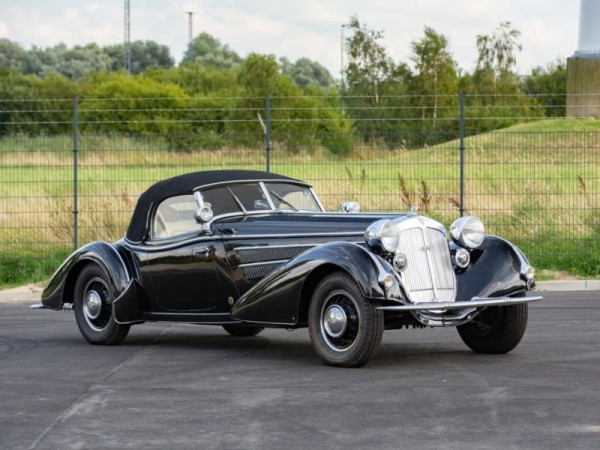 Единственный сохранившийся довоенный родстер Horch 855 1939 года Единственный сохранившийся довоенный родстер Horch 855 1939 года