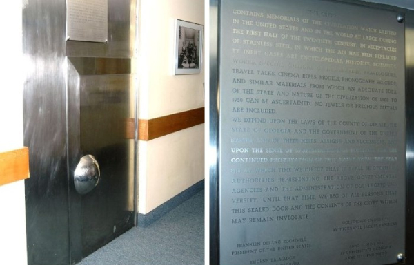 Что спрятали в самую большую капсулу времени, которую вскроют через 6000 лет Что спрятали в самую большую капсулу времени, которую вскроют через 6000 лет