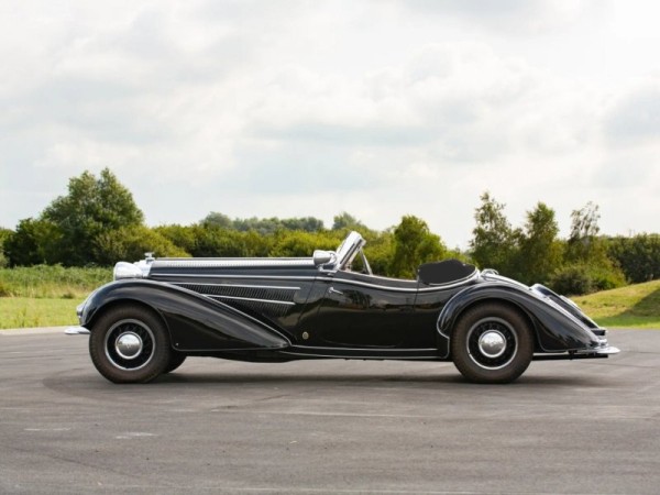 Единственный сохранившийся довоенный родстер Horch 855 1939 года Единственный сохранившийся довоенный родстер Horch 855 1939 года