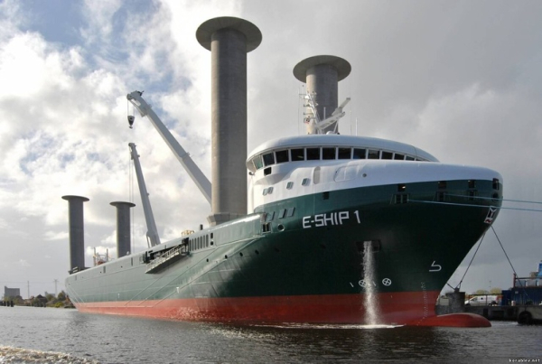 Паруса в виде колонн: эффект Магнуса (23 фото) Паруса в виде колонн: эффект Магнуса (23 фото)