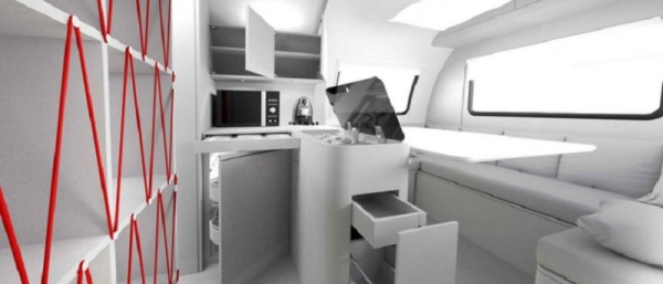 Фургон кажется крохотным и непригодным для жизни, пока не нажать кнопку Фургон кажется крохотным и непригодным для жизни, пока не нажать кнопку