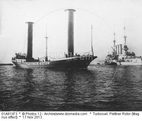 Паруса в виде колонн: эффект Магнуса (23 фото) Паруса в виде колонн: эффект Магнуса (23 фото)