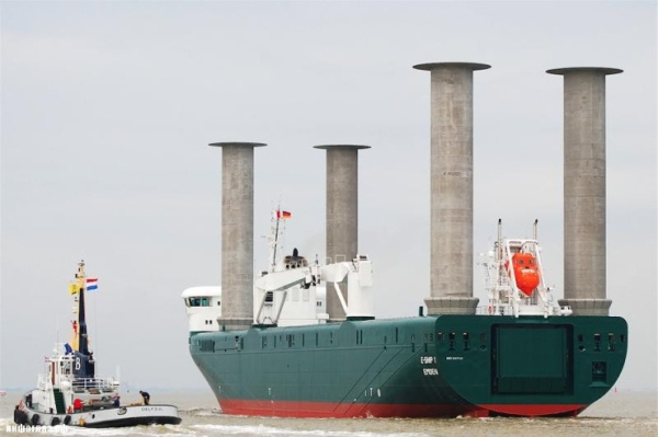 Паруса в виде колонн: эффект Магнуса (23 фото) Паруса в виде колонн: эффект Магнуса (23 фото)