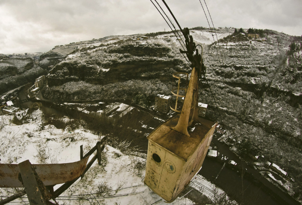 Чиатура — исчезающий город в Грузии Чиатура — исчезающий город в Грузии
