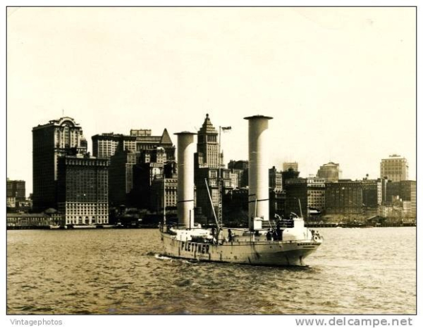 Паруса в виде колонн: эффект Магнуса (23 фото) Паруса в виде колонн: эффект Магнуса (23 фото)