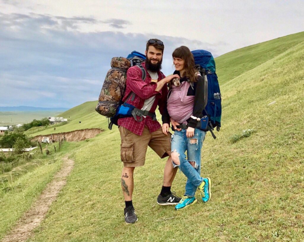 История Анны Смолиной, которая проехала с собакой полстраны на велосипеде История Анны Смолиной, которая проехала с собакой полстраны на велосипеде